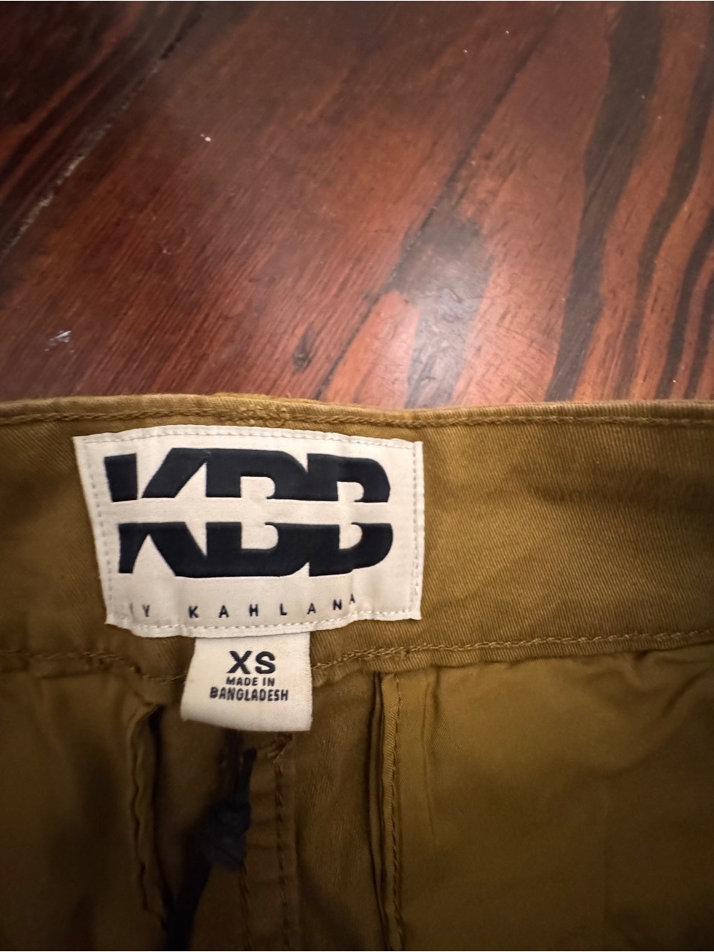 KBB by Kahlana Women's Olive Green Utility Cargo Jogger Pants XS NWT - Picture 5 of 9